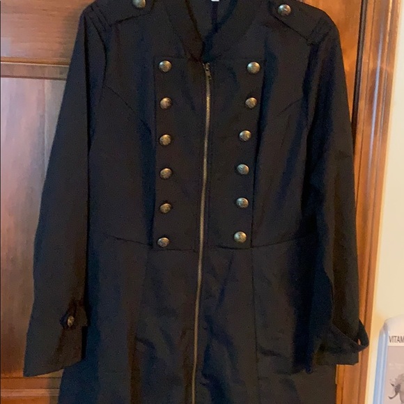 Rosegal Jackets Coats New Rose Gal Military Zipper Front